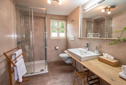 STEINERS STEINPUTZ Badezimmer Appartments